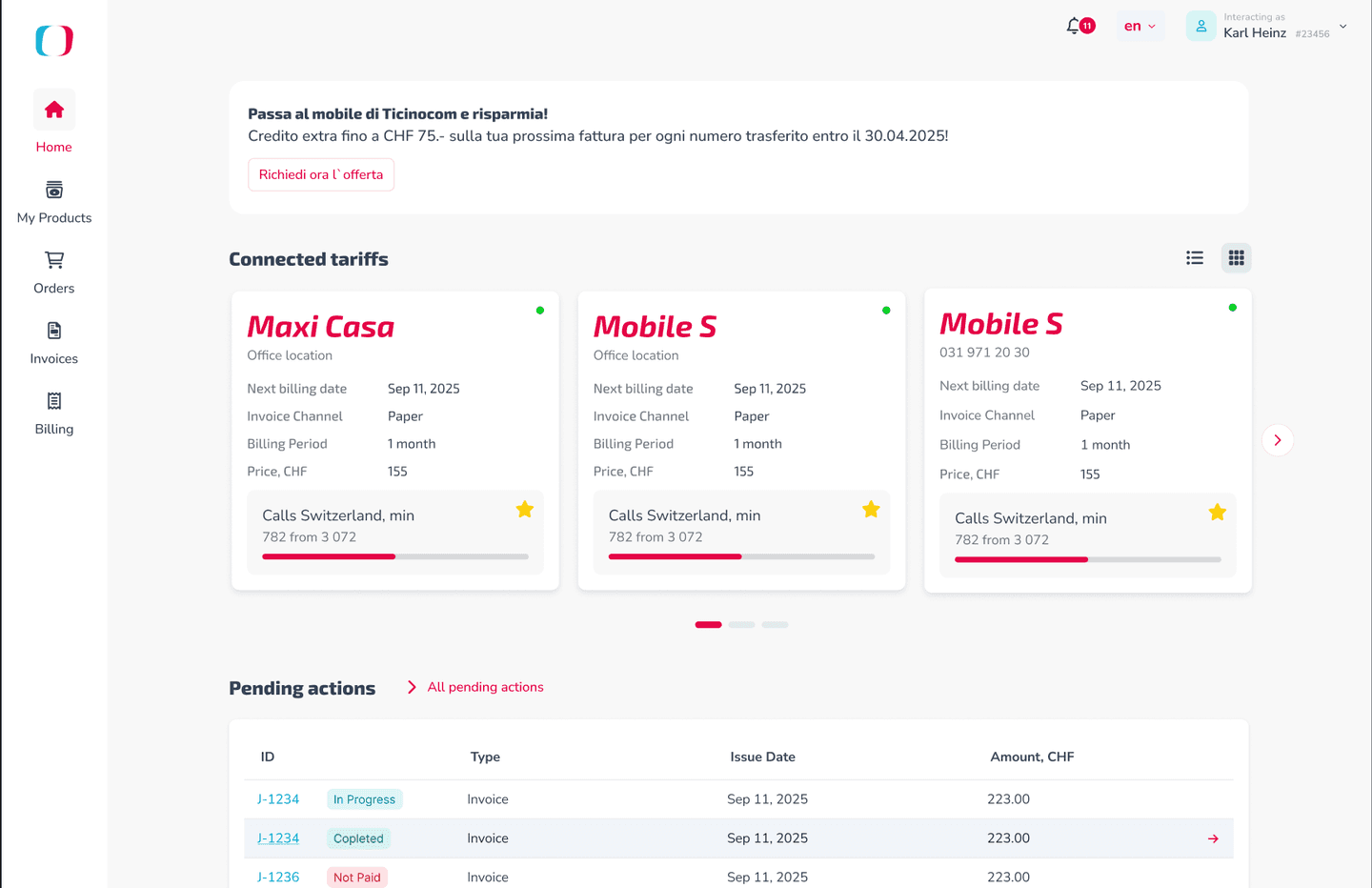 Mobile responsive portal
