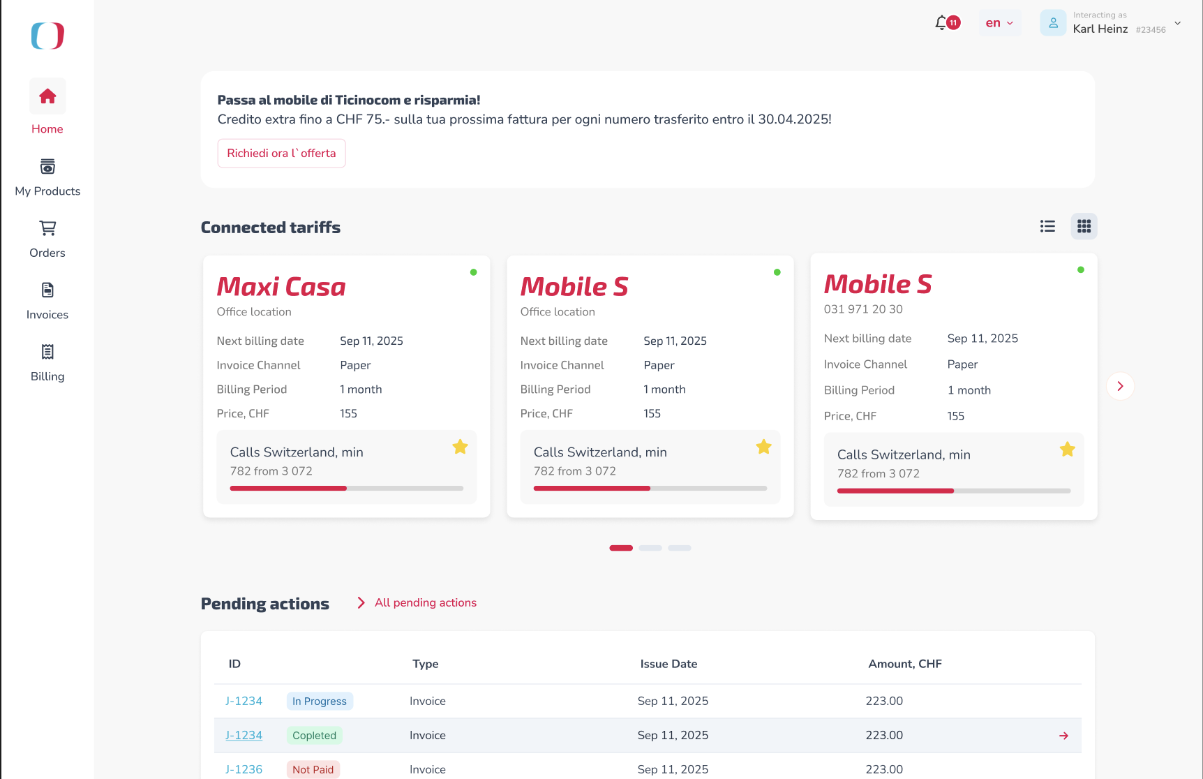 Mobile responsive portal